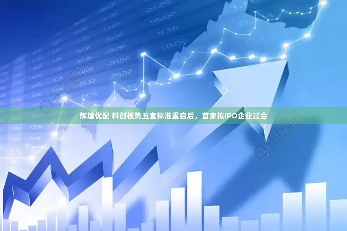 辉煌优配 科创板第五套标准重启后，首家拟IPO企业过会