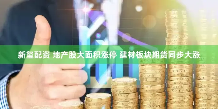 新玺配资 地产股大面积涨停 建材板块期货同步大涨